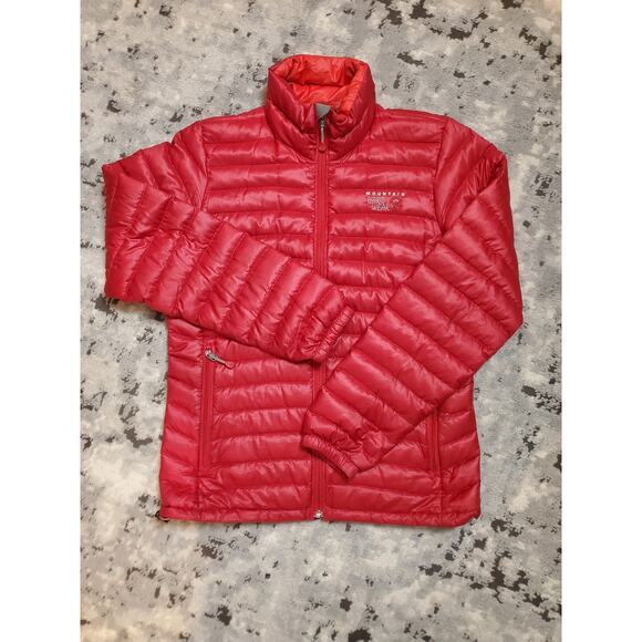 Mountain HardWear Mens Down Jacket Size S/P Packable Travel Gorpcore Bikecore - Picture 2 of 11